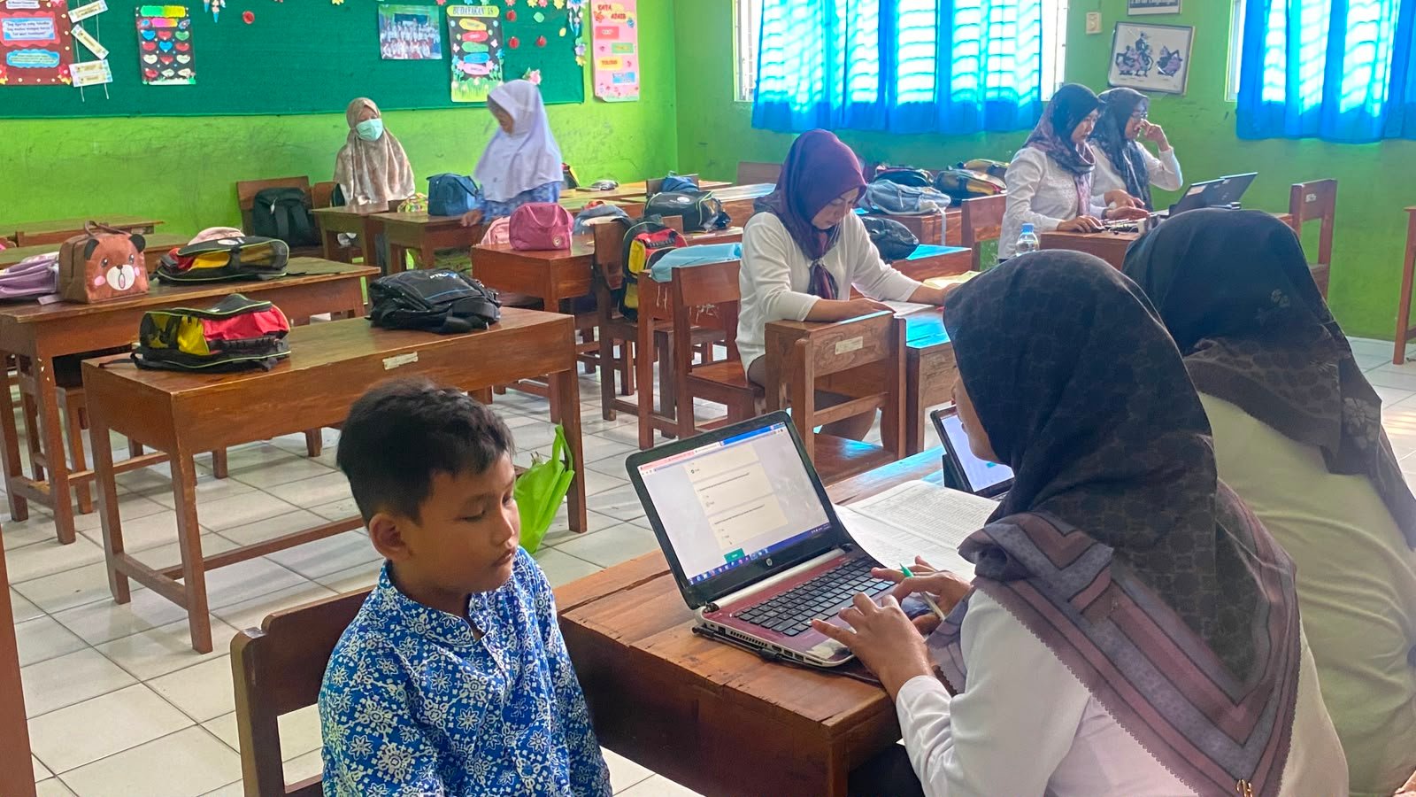 Bulan Imunisasi Anak Sekolah (BIAS) di SD Negeri 2 Wijirejo