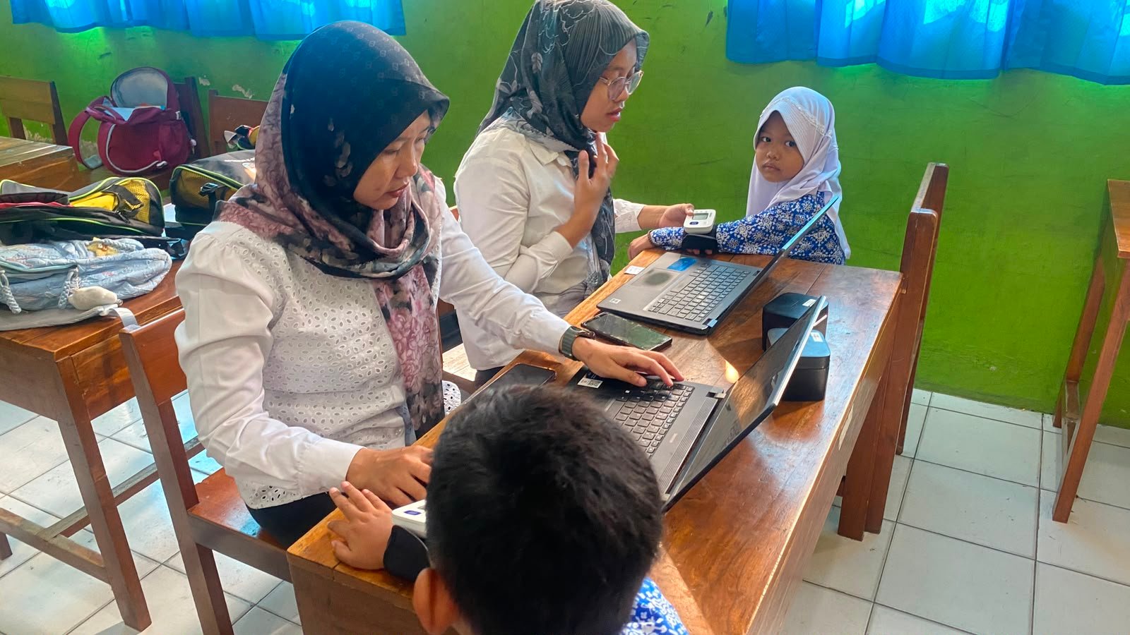 Bulan Imunisasi Anak Sekolah (BIAS) di SD Negeri 2 Wijirejo